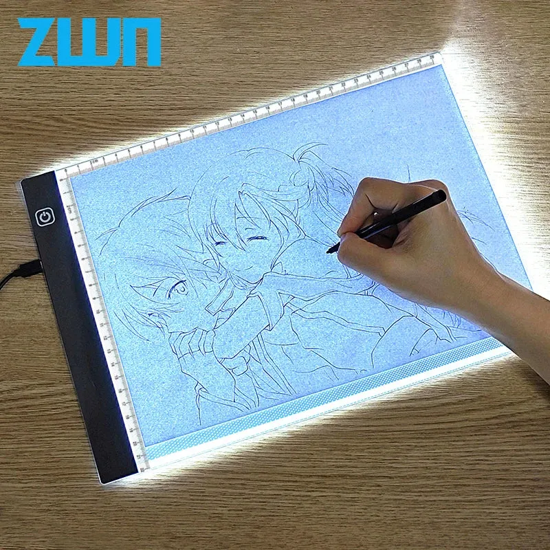 3-Level Dimming LED Drawing Pad - Kids Educational Toy