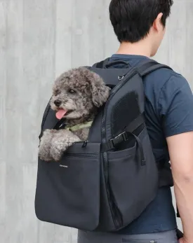 Adventure Awaits Black Pet Backpack