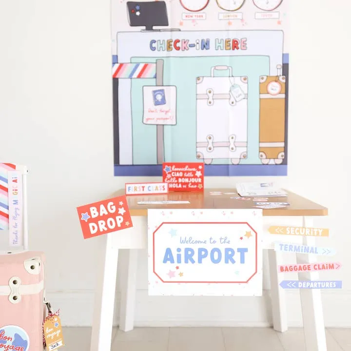 Airport Inspired Play Kit by MagicPlaybook