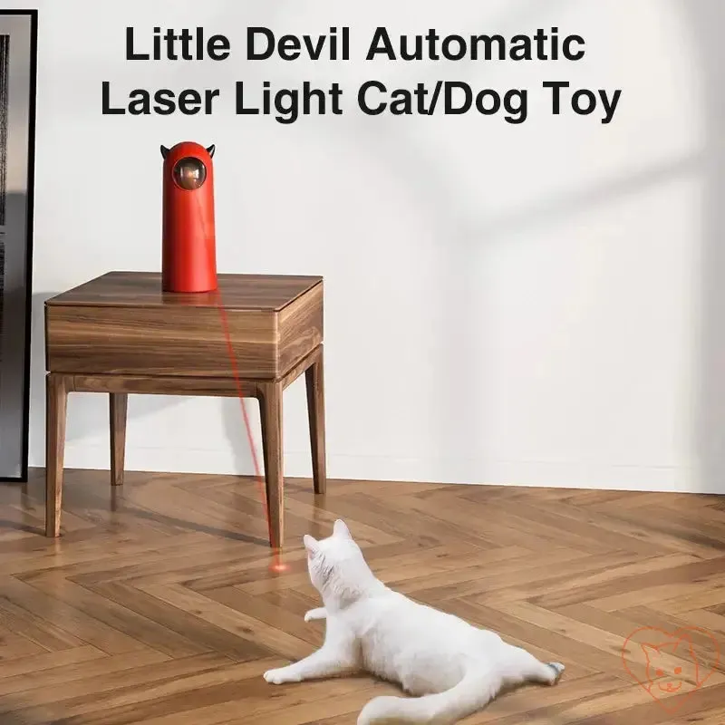 Automatic Cat LED Laser Toy – Handheld & Interactive