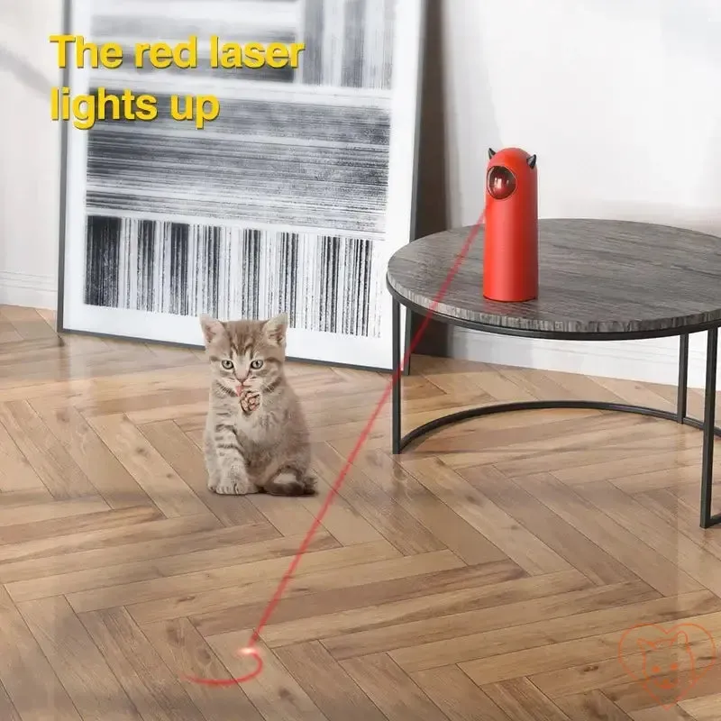 Automatic Cat LED Laser Toy – Handheld & Interactive