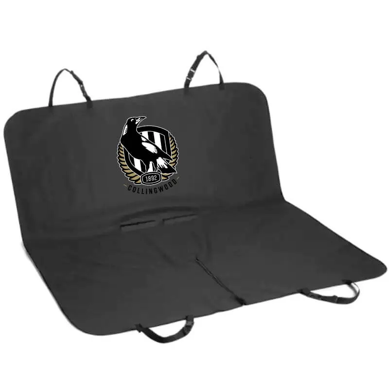 Collingwood Magpies AFL Car Pet Carpet Seat Hammock Cover