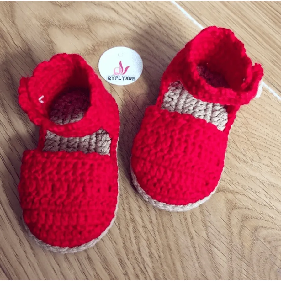Crochet Baby Shoes