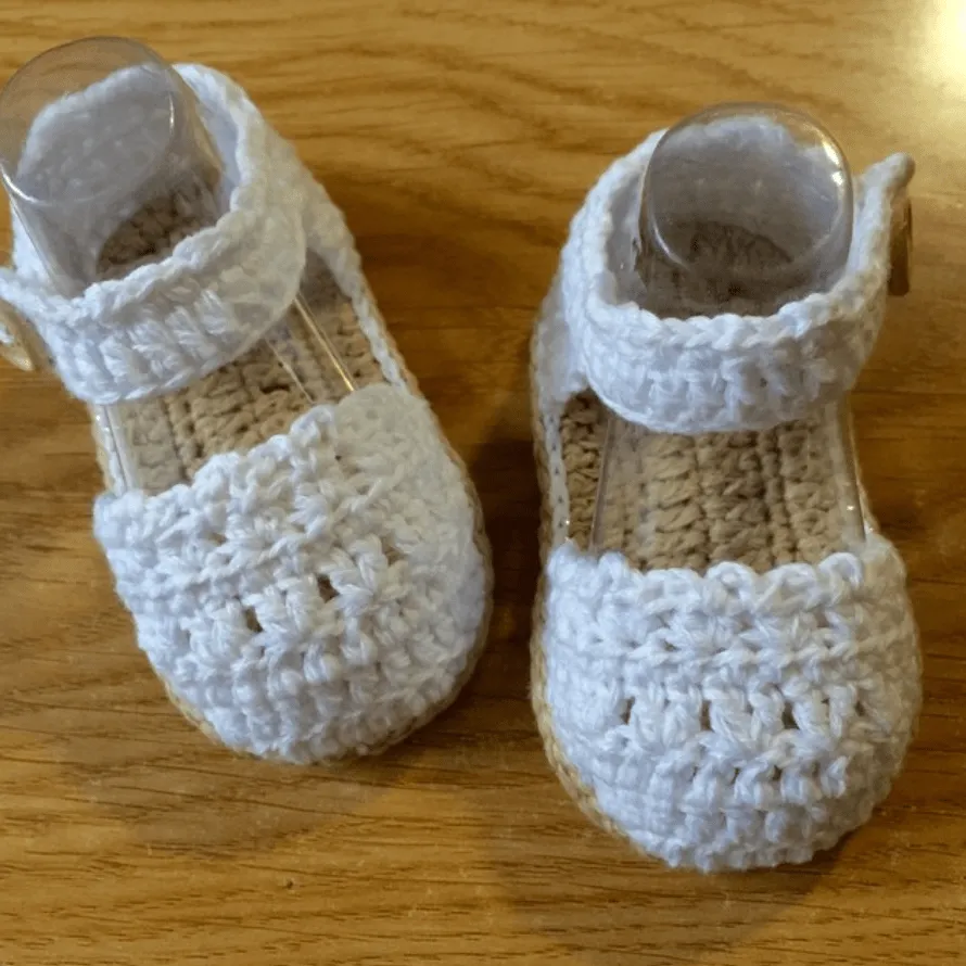 Crochet Baby Shoes