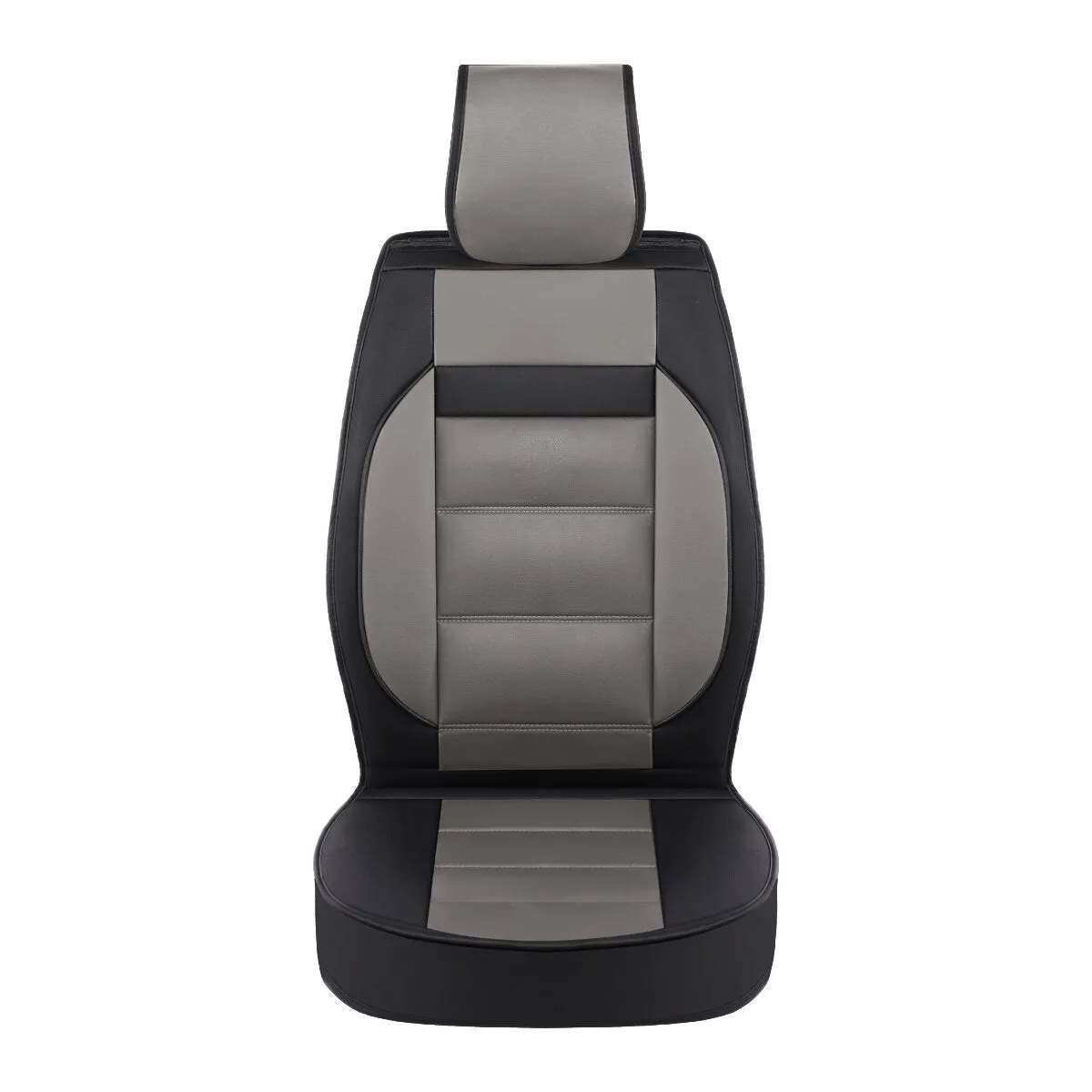 Deluxe 5D Universal PU Leather Car Seat Cover - Non-slip Full Cushion Protector Mat, 1 Piece