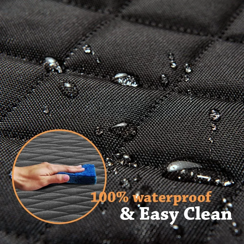 Dog Car Seat Cover with Side Flap for Car, Truck, Waterproof Non-slip, Back Seat ,Hammock