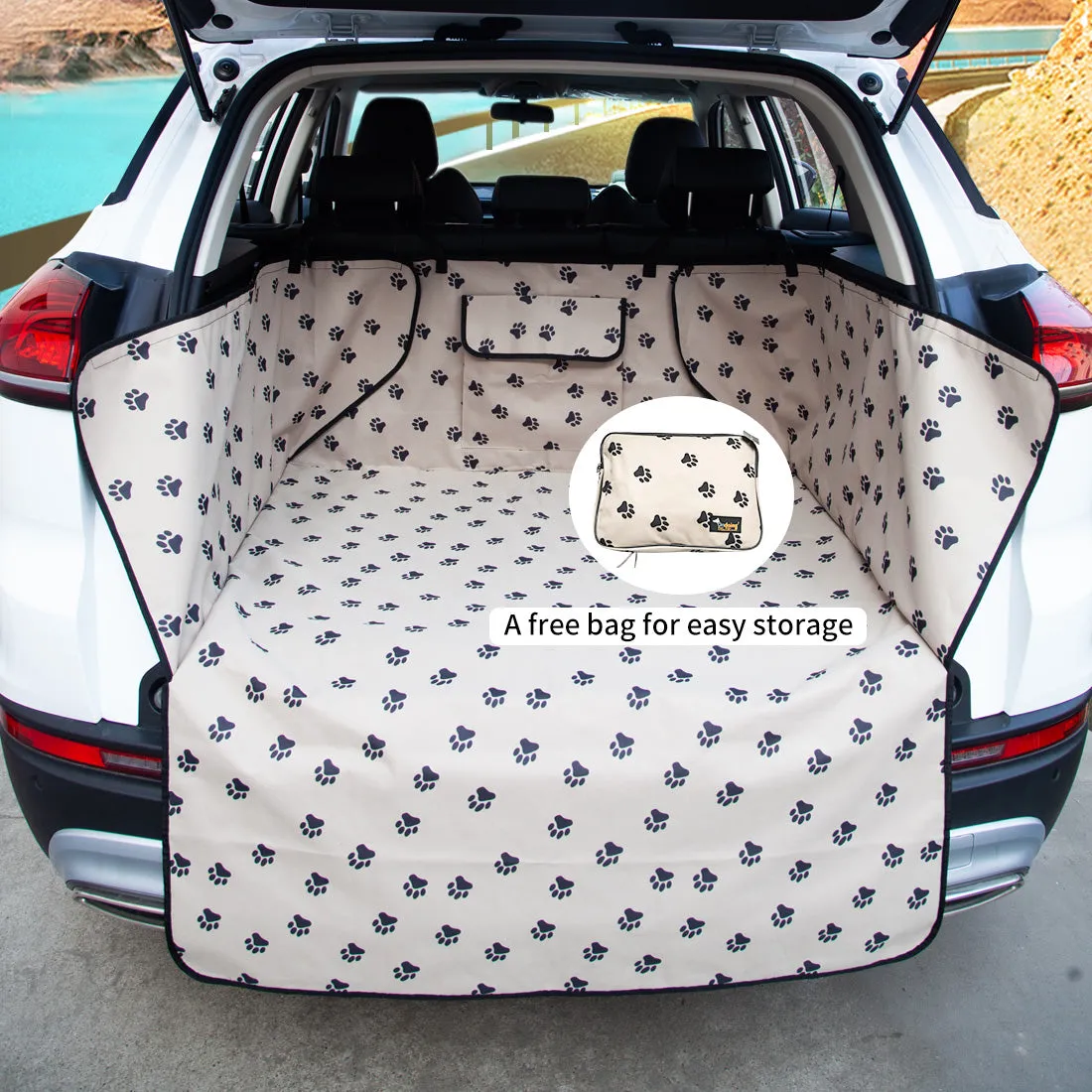 Dog Trunk Boot Back Seat Cover Pet Non-slip Pad Mat Liner Protector Waterproof
