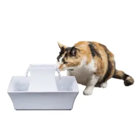 Drinkwell Pagoda Ceramic Pet Water Fountain