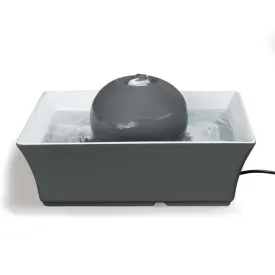 Drinkwell Seascape Pet Fountain 70oz Grey