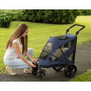 EXCURSION NO-ZIP PET STROLLER - MIDNIGHT BLUE