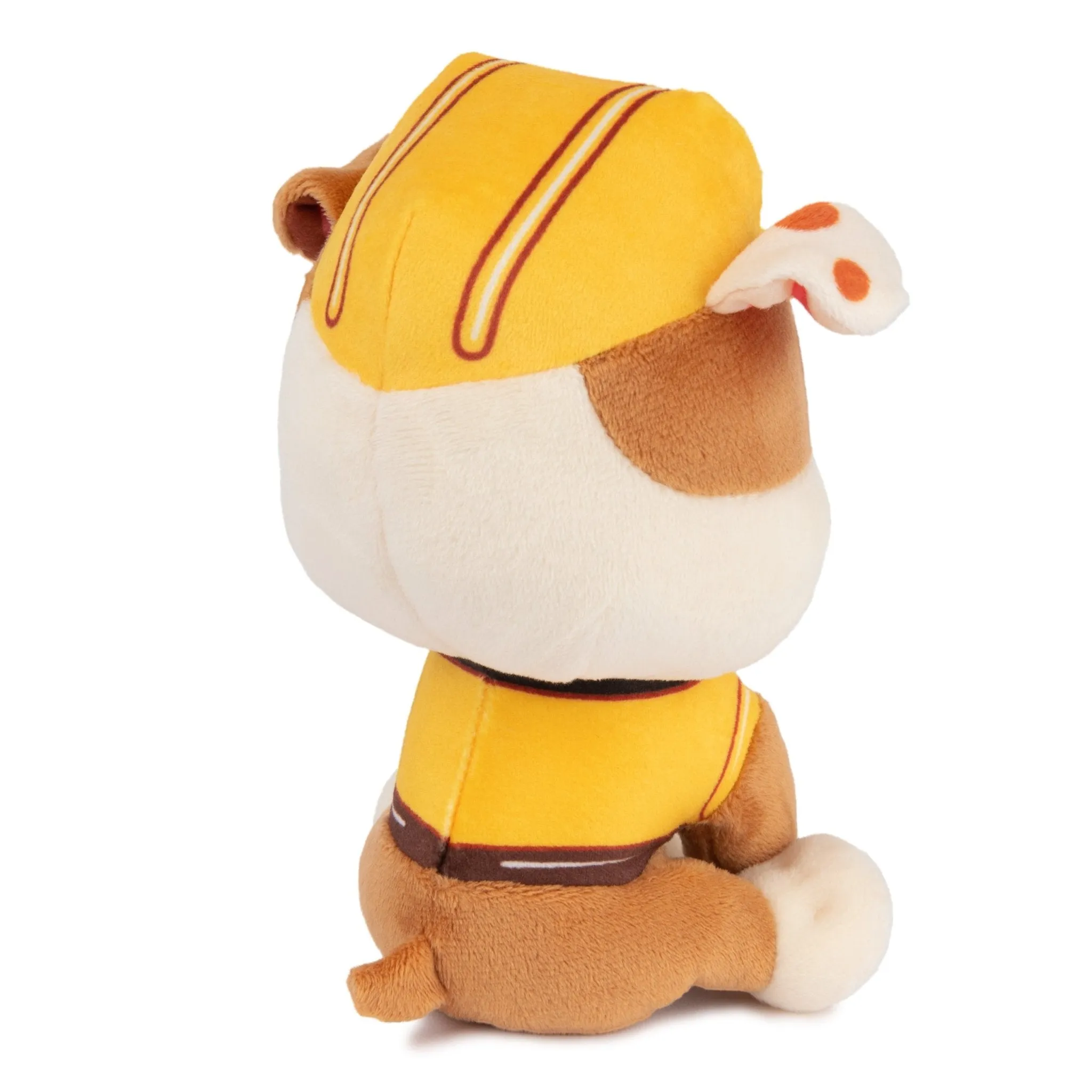 GUND Official PAW Patrol Rubble in Signature Construction Uniform Plush Toy, Stuffed Animal for Ages 1 and Up, 6"