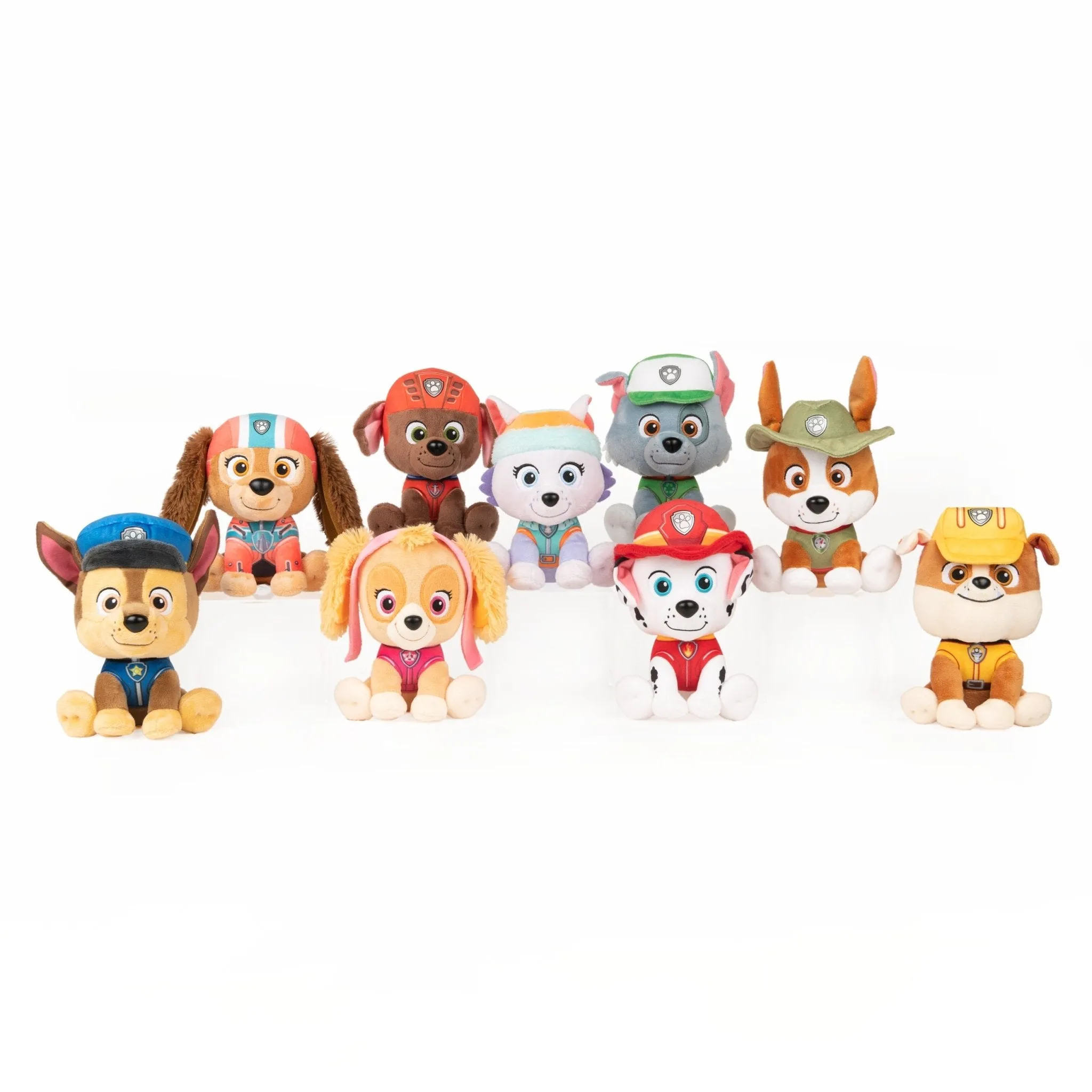 GUND Official PAW Patrol Rubble in Signature Construction Uniform Plush Toy, Stuffed Animal for Ages 1 and Up, 6"