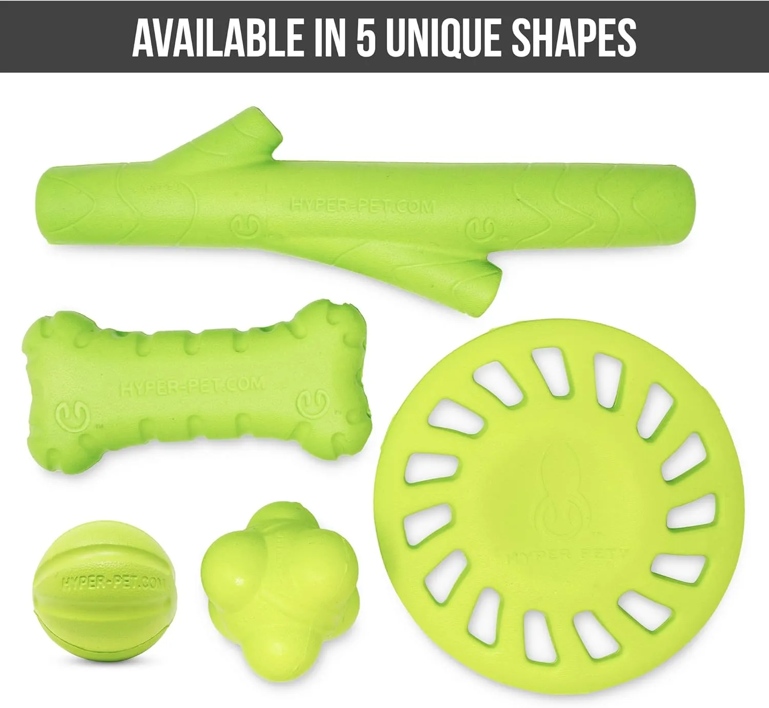 Hyper Pet Fetching Dog Toys - Throwing Stick Dog Toy Made With EVA Foam - Easy To Clean & Floats On Water