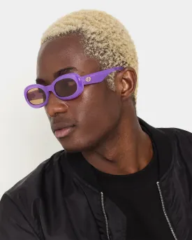 Le Specs Outta Trash Sunglasses Purple