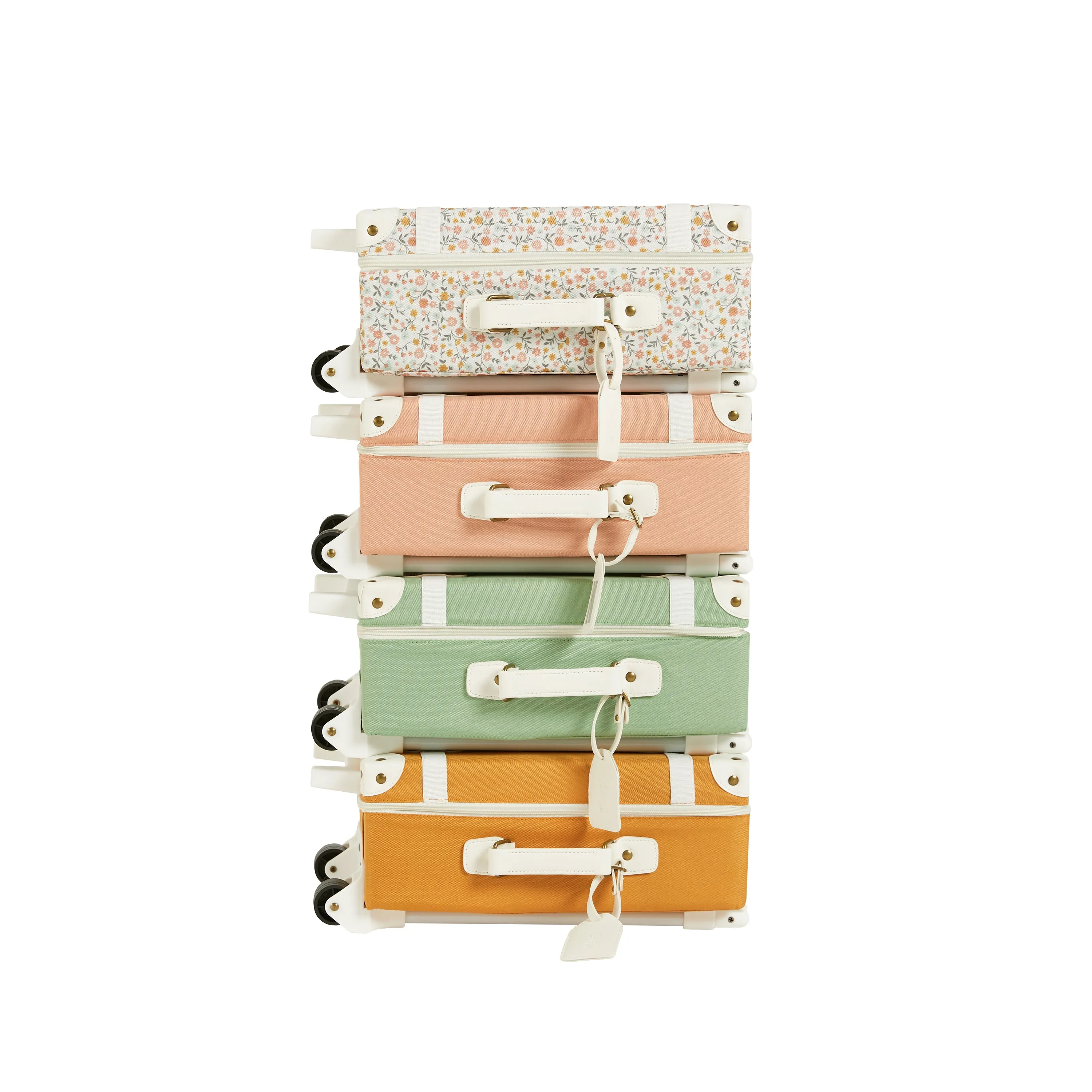 Olli Ella See-ya Suitcase - Prairie Floral