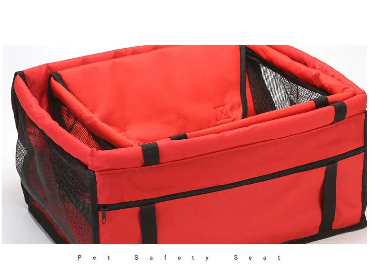 Pet Bucket Seat Cover Booster Seat
