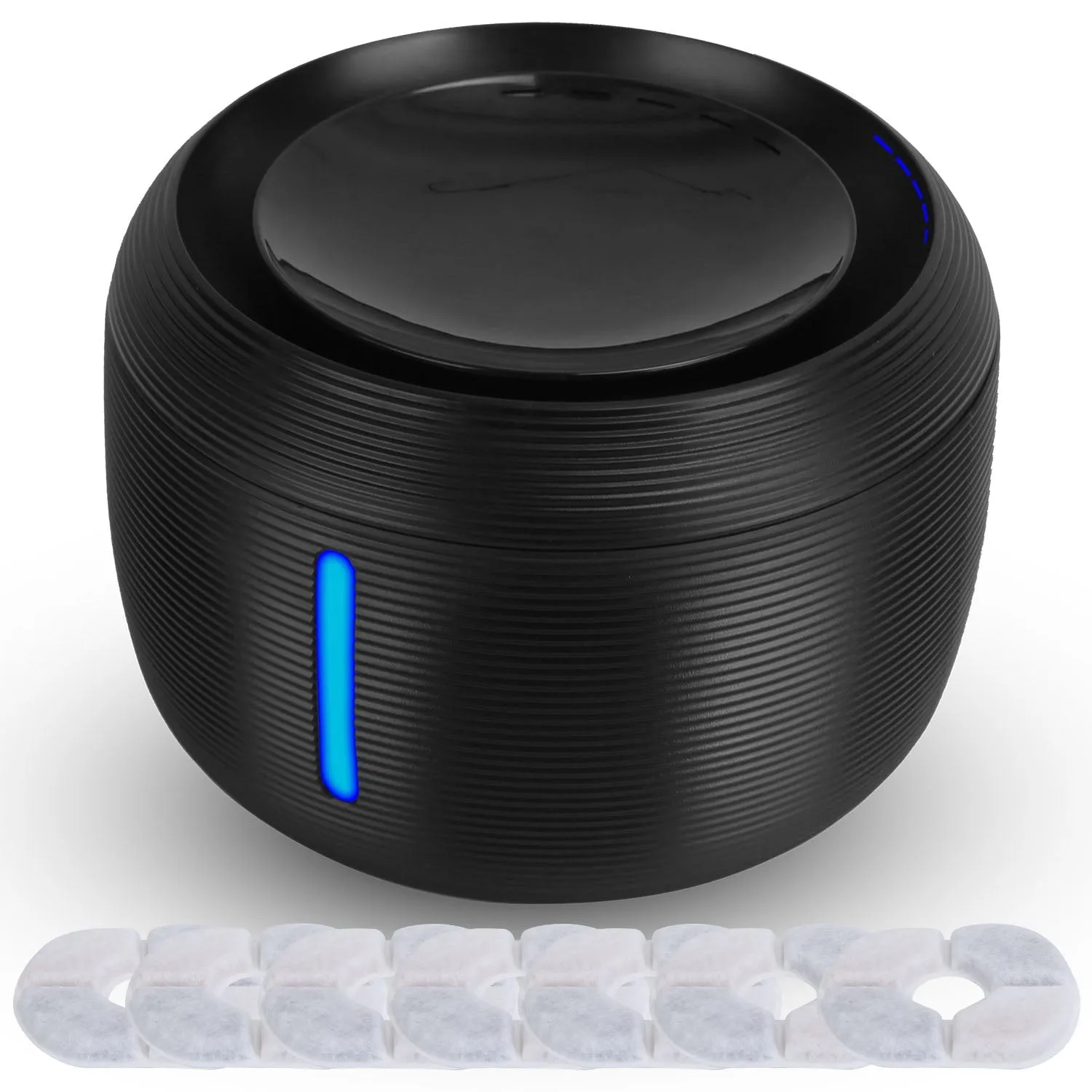 Pet Drinking Fountain with LED Light and 7 Pack Replaceable Filters