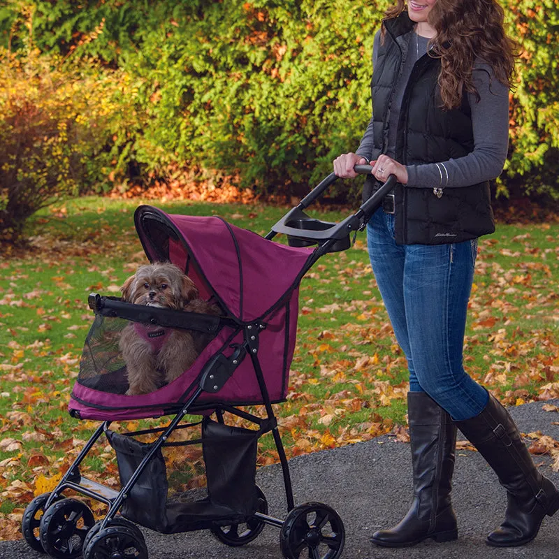 Pet Gear, Happy Trails Lite NO-ZIP Dog Stroller - Cap. 25 lbs.