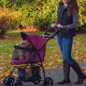Pet Gear, Happy Trails Lite NO-ZIP Dog Stroller - Cap. 25 lbs.