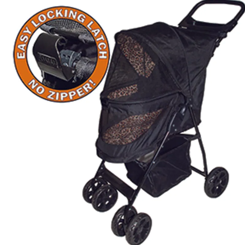 Pet Gear, Happy Trails Lite NO-ZIP Dog Stroller - Cap. 25 lbs.