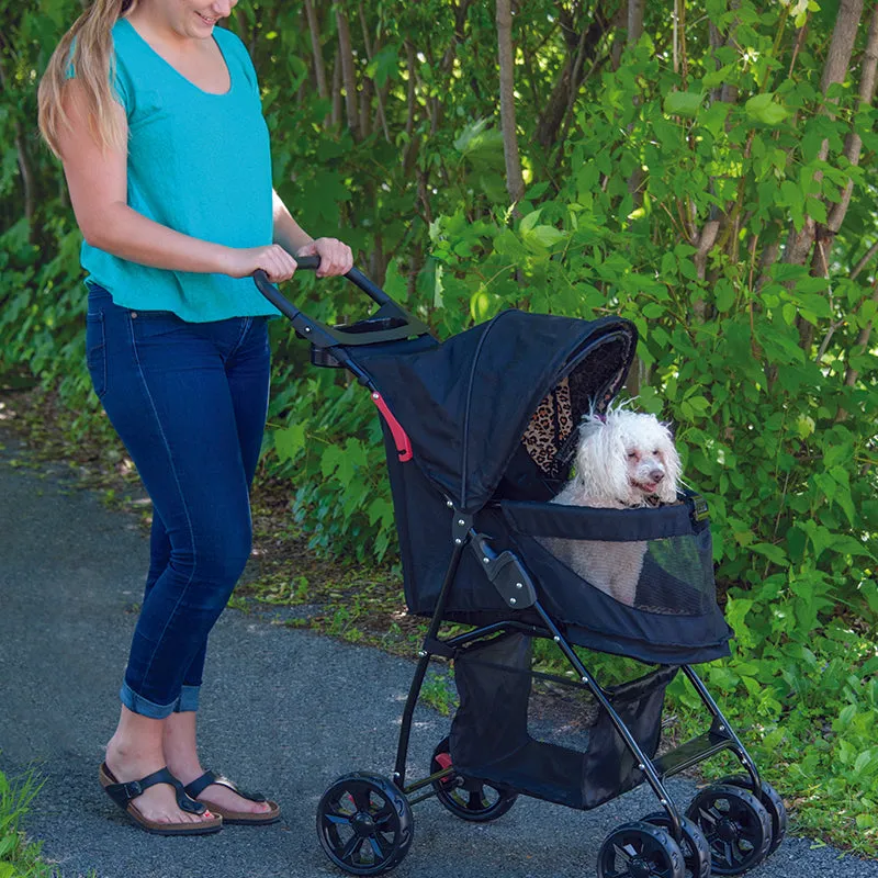 Pet Gear, Happy Trails Lite NO-ZIP Dog Stroller - Cap. 25 lbs.