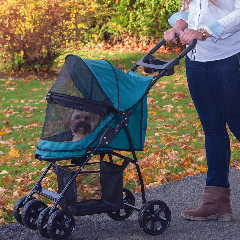 Pet Gear, Happy Trails Lite NO-ZIP Dog Stroller - Cap. 25 lbs.