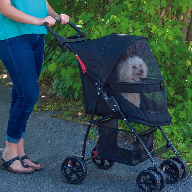 Pet Gear, Happy Trails Lite NO-ZIP Dog Stroller - Cap. 25 lbs.