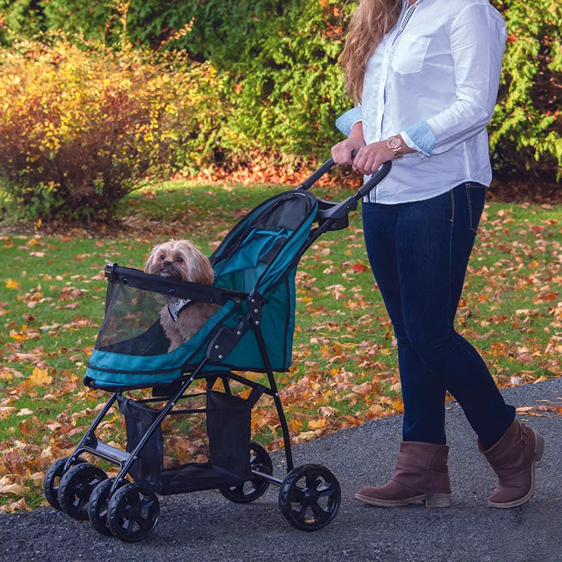 Pet Gear, Happy Trails Lite NO-ZIP Dog Stroller - Cap. 25 lbs.
