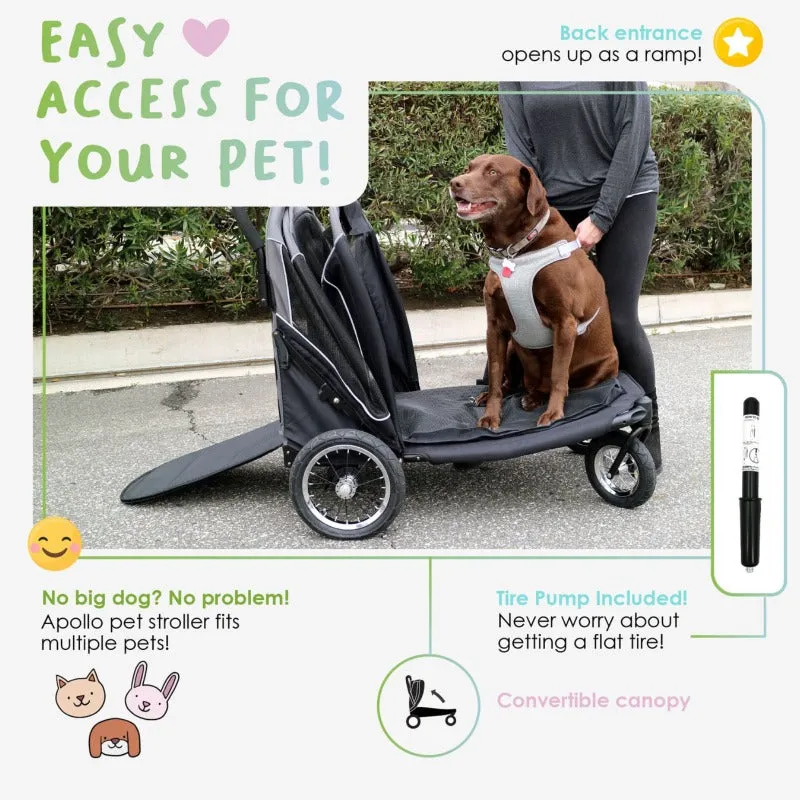 Petique, Apollo Dog Stroller - Cap. 133 lbs.