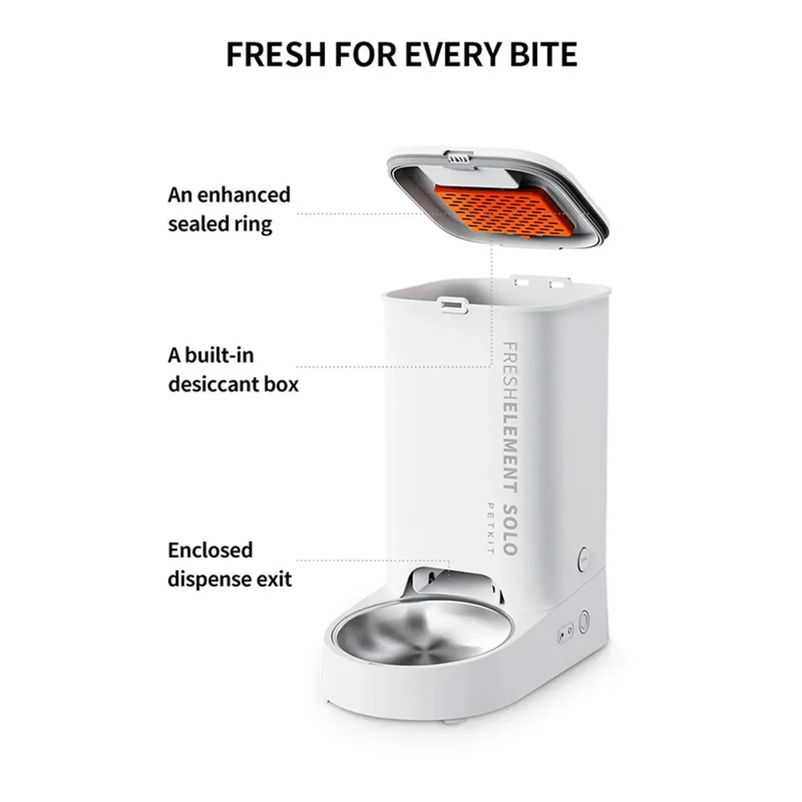 Petkit - Fresh Element SOLO Smart Pet Feeder (White)