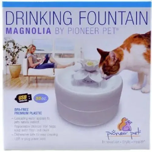 Pioneer Pet Magnolia Shape Fountain for Cats