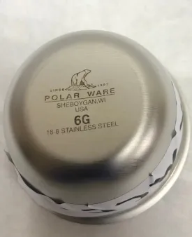 Polar Ware 18-8 Stainless Steel Bowl 6G | KMCE-156