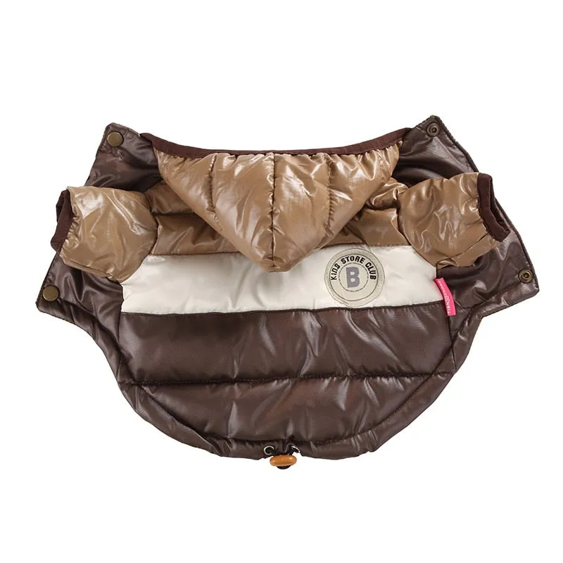 Qfdian Pet Outfits Winter Pet Clothes For Dogs Puppy Pet Warm Down Jacket Waterproof Coat For Small Medium Dogs Chihuahua French Bulldog Clothing