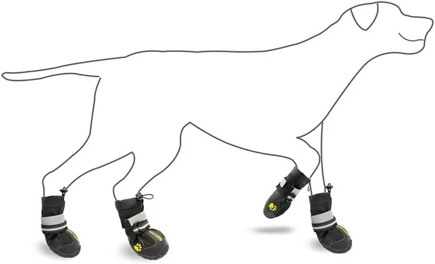 QUMY 4PCS Dog Shoes for Small Dogs