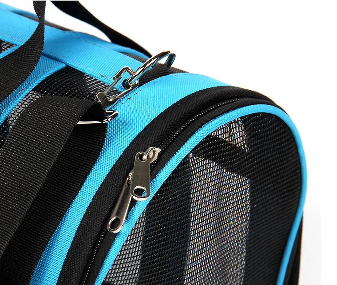 S 36*24*23cm red Portable pet outdoor mesh breathable backpack AZ15210