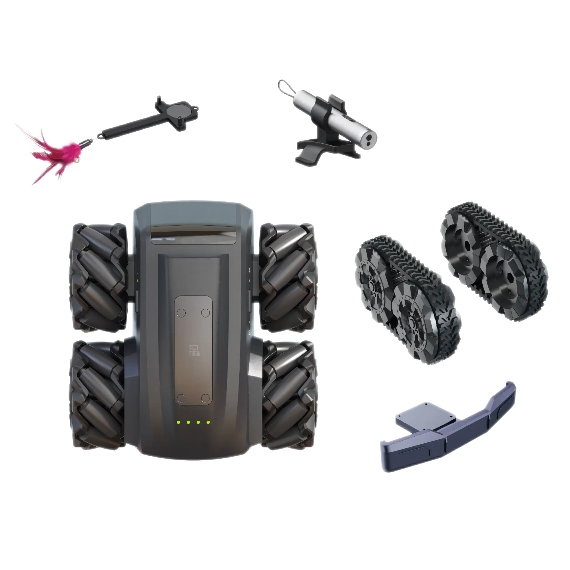 Scout Power Pack, Scout   4 Accessories (Track Set, Wand, Laser, Bumper)