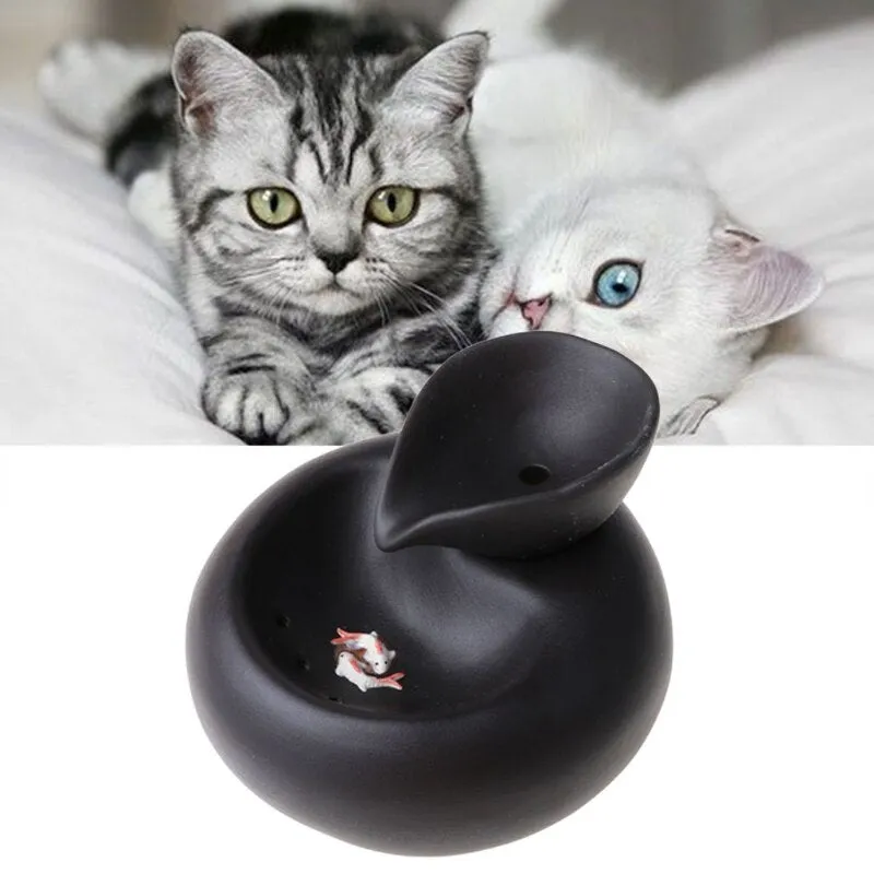 Smart Ceramics Cat Drinking Feeder