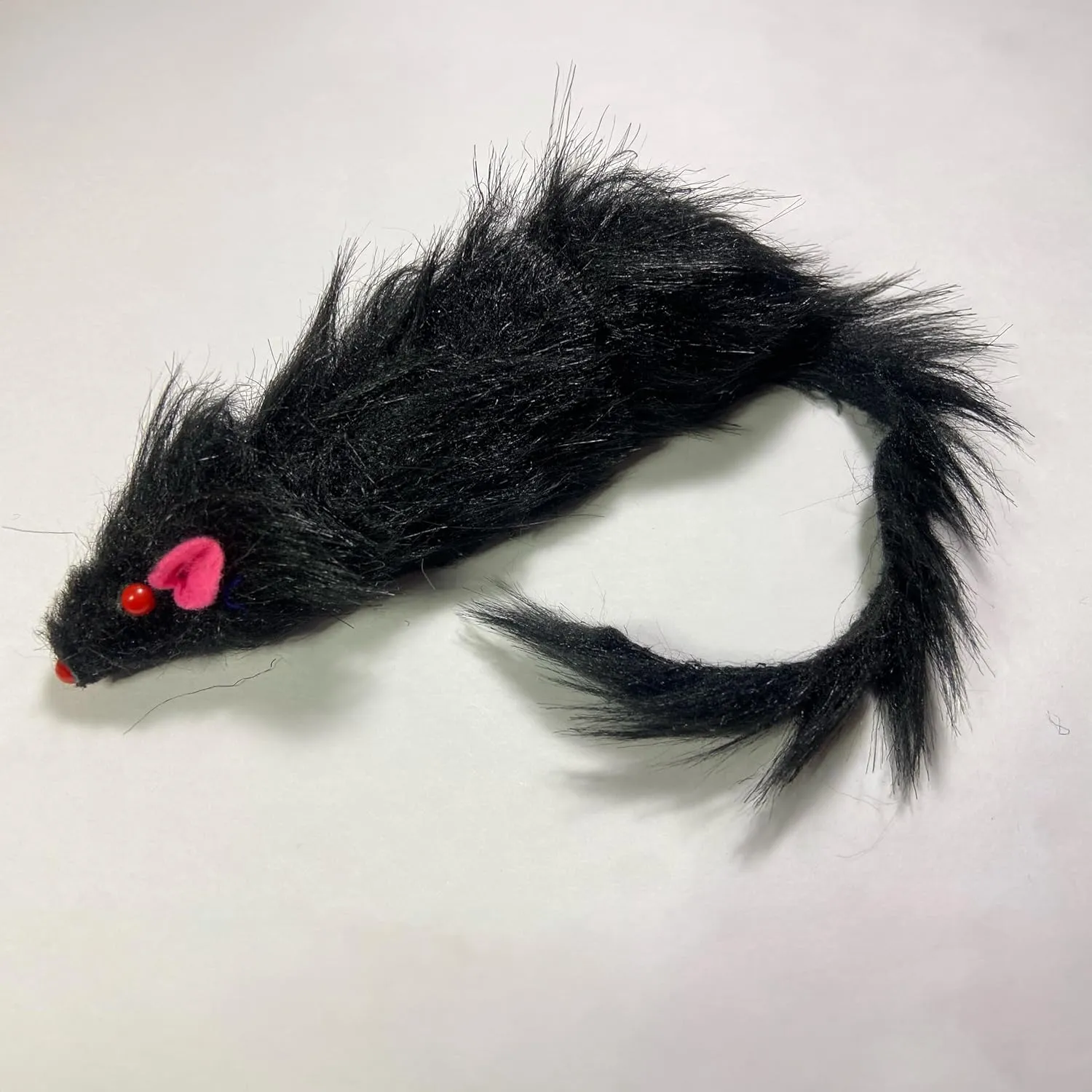 SPOT Shaggy Plush Ferret - Interactive Rattle and Catnip Fuzzy Toy for Indoor Cats and Kittens, Large Size Perfect for Pouncing, Chasing, Hunting, 11 Inches