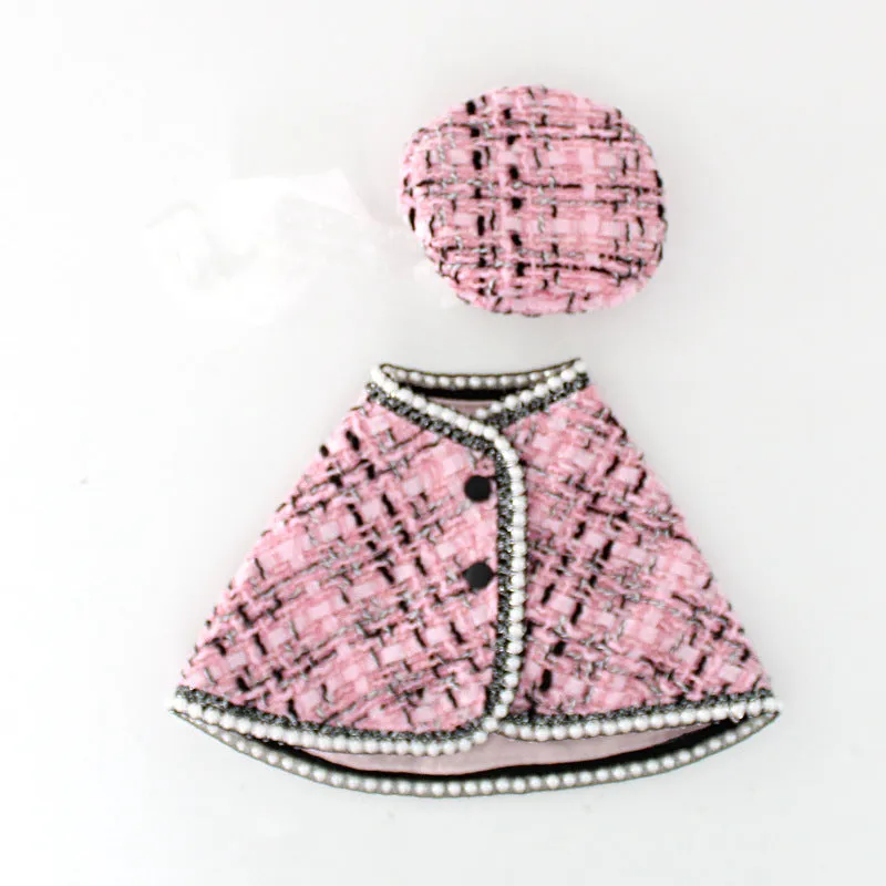 Sweet Pearl Princess Dog Cape with Hat