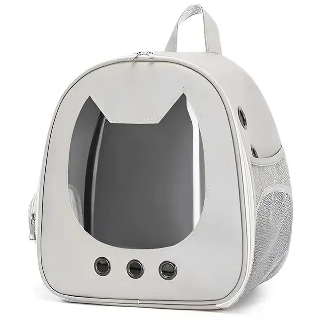 Transparent Pet Travel Backpack