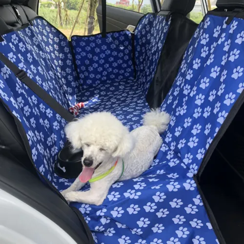 Waterproof Pet Car Seat Cover Black or Blue