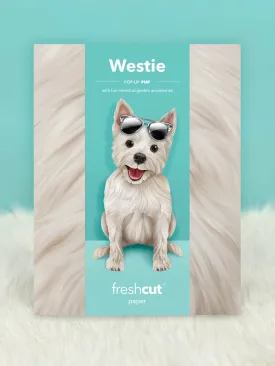 Westie Pop-Up Card