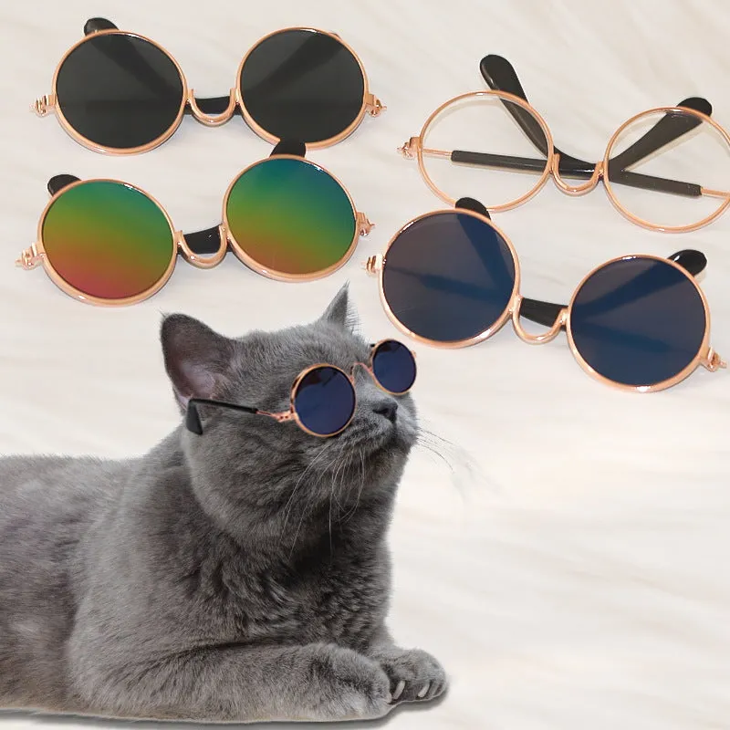 Wholesale Funny pet supplies cats and dogs sunglasses