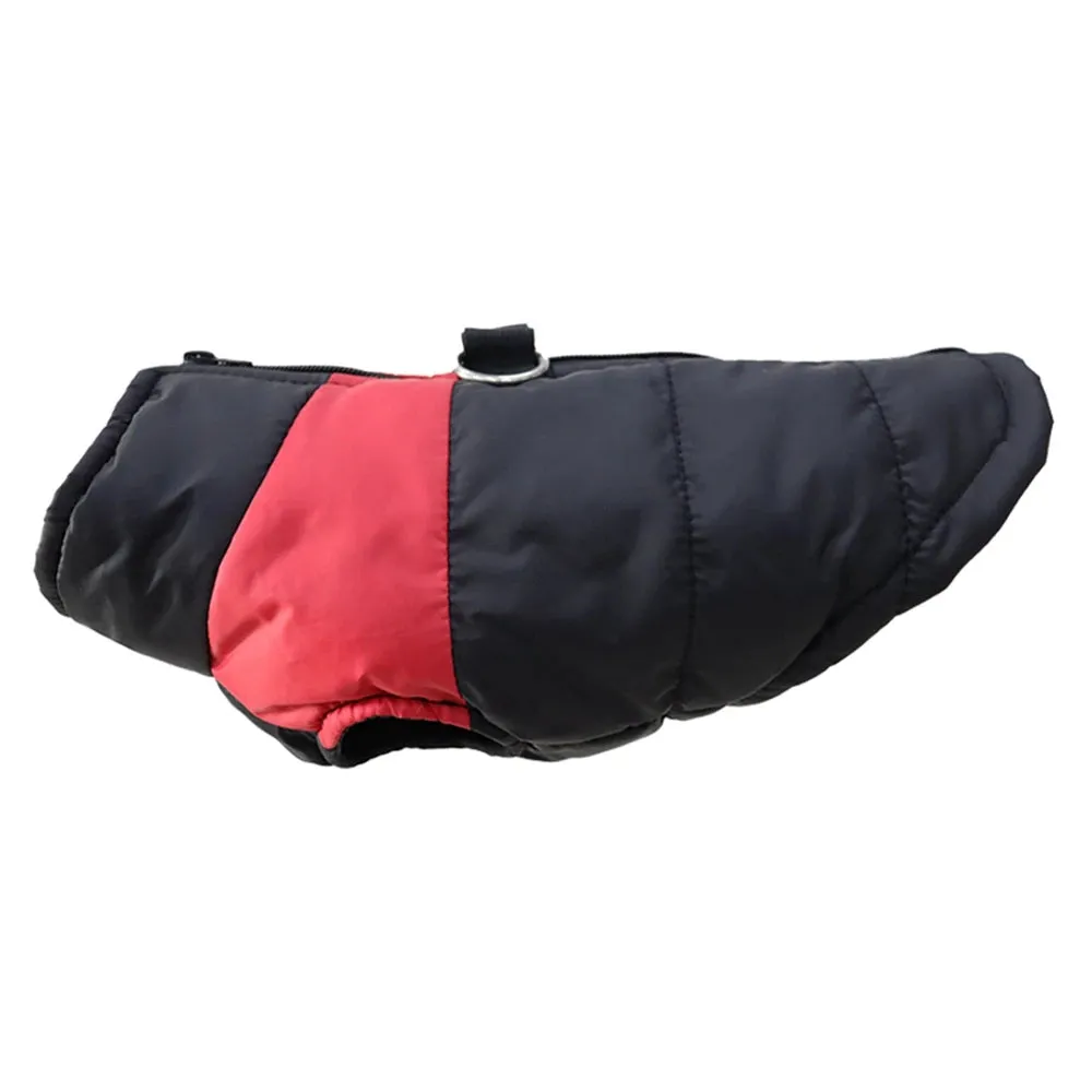 Winter Ready: Waterproof Pet Dog Puppy Vest Jacket - Warm Padded Zipper Coat for Small, Medium, and Large Dogs