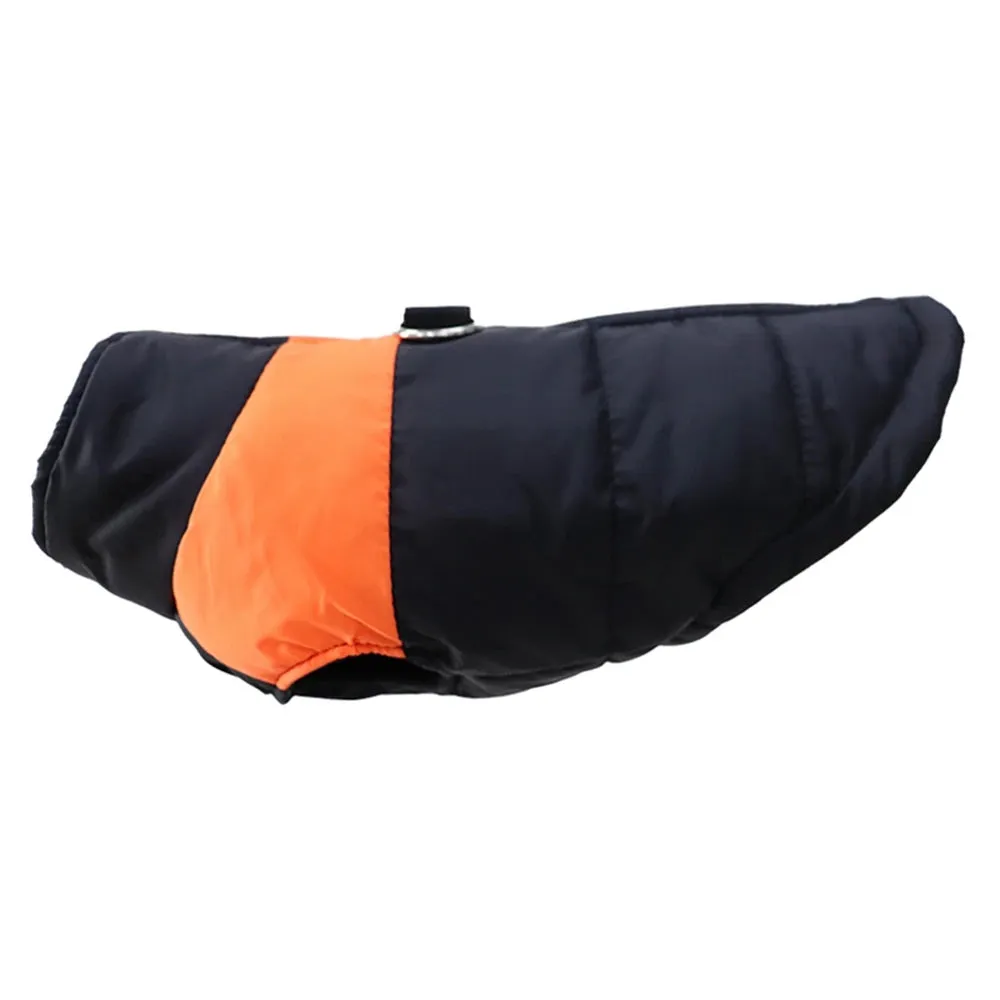 Winter Ready: Waterproof Pet Dog Puppy Vest Jacket - Warm Padded Zipper Coat for Small, Medium, and Large Dogs